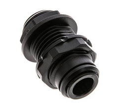 Raccord enfichable 10mm PA 66 NBR Bulkhead