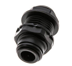 Raccord enfichable 10mm PA 66 NBR Bulkhead