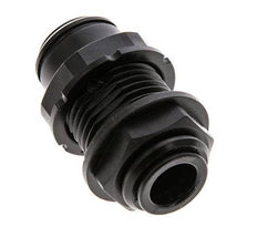 Raccord enfichable 10mm PA 66 NBR Bulkhead