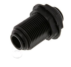12mm Push-in Fitting POM NBR Bulkhead