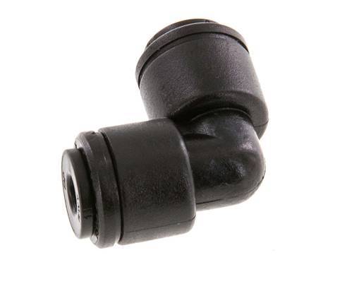 Raccord enfichable coudé 90deg 4mm POM NBR [2 Pièces]