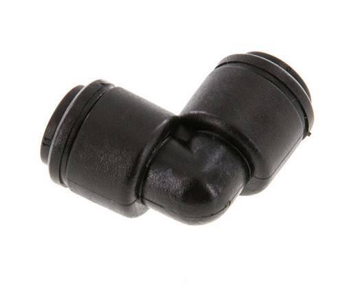 Raccord enfichable coudé 90deg 4mm POM NBR [2 Pièces]