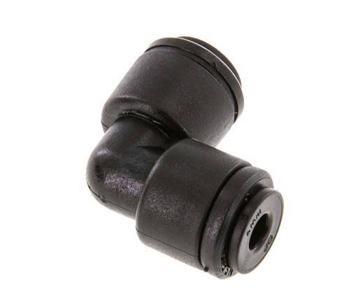 Raccord enfichable coudé 90deg 4mm POM NBR [2 Pièces]