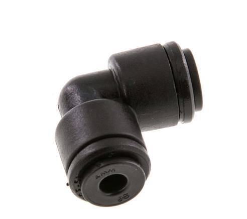 Raccord enfichable coudé 90deg 4mm POM NBR [2 Pièces]