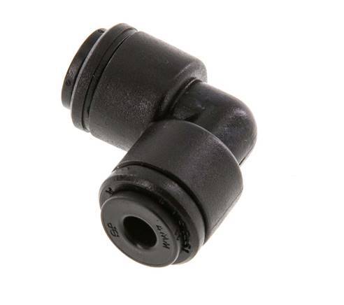 Raccord enfichable coudé 90deg 4mm POM NBR [2 Pièces]