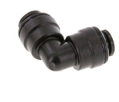 Raccord enfichable coudé 90deg 6mm POM NBR [2 Pièces]