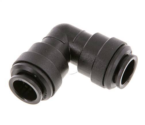 Raccord enfichable coudé à 90 degrés 12mm PA 66 NBR