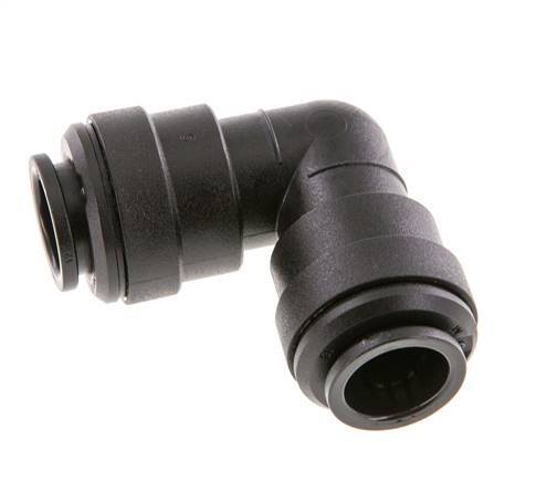 Raccord enfichable coudé à 90 degrés 12mm PA 66 NBR
