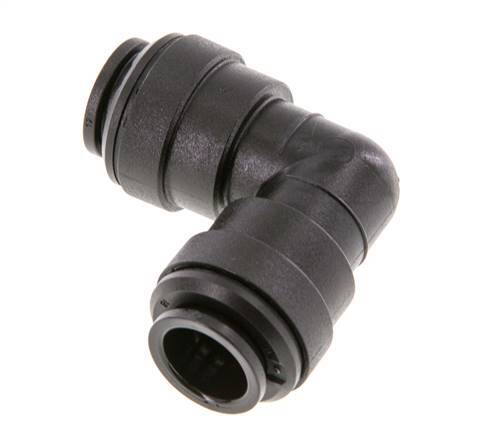 Raccord enfichable coudé à 90 degrés 12mm PA 66 NBR