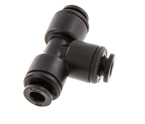 Raccord enfichable en T de 5mm POM NBR FDA [2 Pièces]