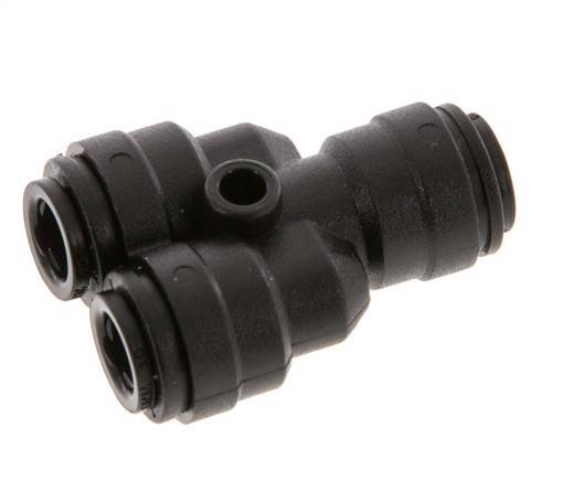 Raccord enfichable en Y de 6mm POM NBR FDA [2 Pièces].