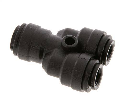 Raccord enfichable en Y de 6mm POM NBR FDA [2 Pièces].