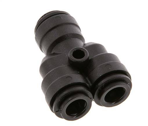 Raccord enfichable en Y de 6mm POM NBR FDA [2 Pièces].