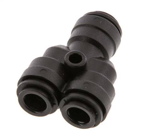 Raccord enfichable en Y de 6mm POM NBR FDA [2 Pièces].