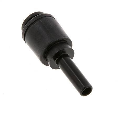 Raccord enfichable 4mm x 5mm avec bouchon en POM NBR [5 pièces].