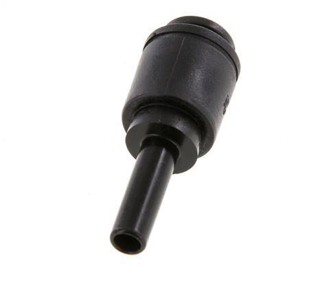 Raccord enfichable 4mm x 5mm avec bouchon en POM NBR [5 pièces].