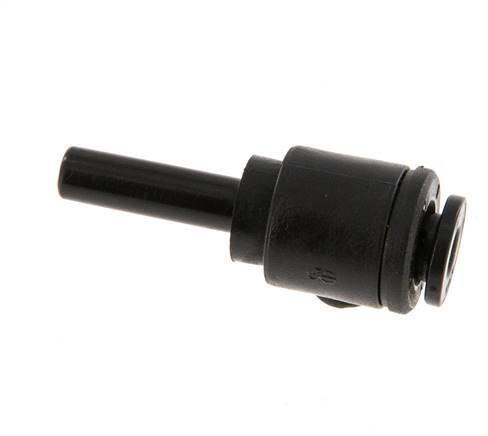 Raccord enfichable 4mm x 5mm avec bouchon en POM NBR [5 pièces].