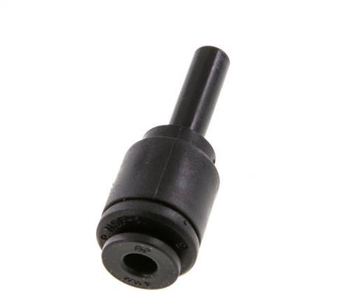 Raccord enfichable 4mm x 5mm avec bouchon en POM NBR [5 pièces].