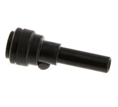 Raccord enfichable 4mm x 6mm avec bouchon en POM NBR [5 pièces].