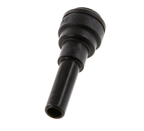 Raccord enfichable 4mm x 6mm avec bouchon en POM NBR [5 pièces].