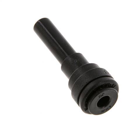 Raccord enfichable 4mm x 6mm avec bouchon en POM NBR [5 pièces].