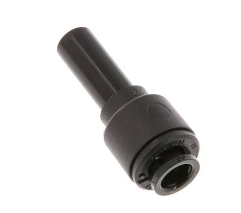 Raccord enfichable 6mm x 8mm avec bouchon POM NBR [2 Pièces].