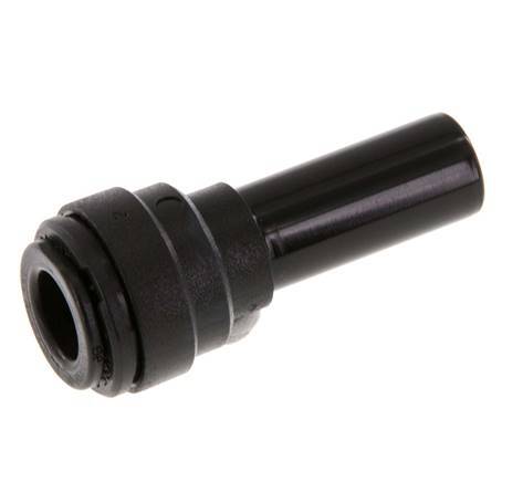 Raccord enfichable 8mm x 10mm avec bouchon POM NBR [2 Pièces].