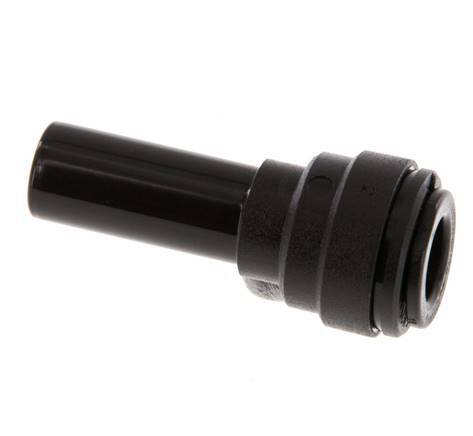Raccord enfichable 8mm x 10mm avec bouchon POM NBR [2 Pièces].
