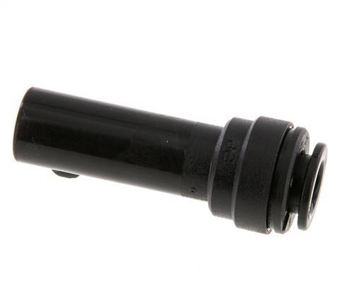 Raccord enfichable 8mm x 12mm avec bouchon POM NBR [2 Pièces].