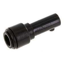 Raccord enfichable 10 mm x 12 mm avec bouchon PA 66 NBR