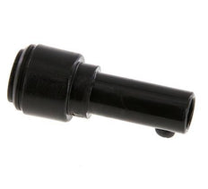 Raccord enfichable 10 mm x 12 mm avec bouchon PA 66 NBR