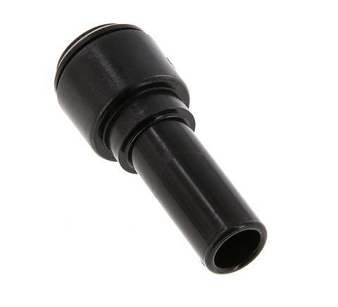 Raccord enfichable 10 mm x 12 mm avec bouchon PA 66 NBR