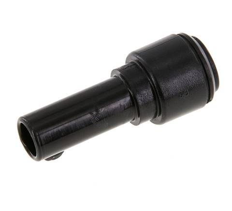 Raccord enfichable 10 mm x 12 mm avec bouchon PA 66 NBR