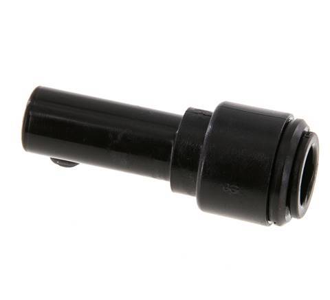 Raccord enfichable 10 mm x 12 mm avec bouchon PA 66 NBR