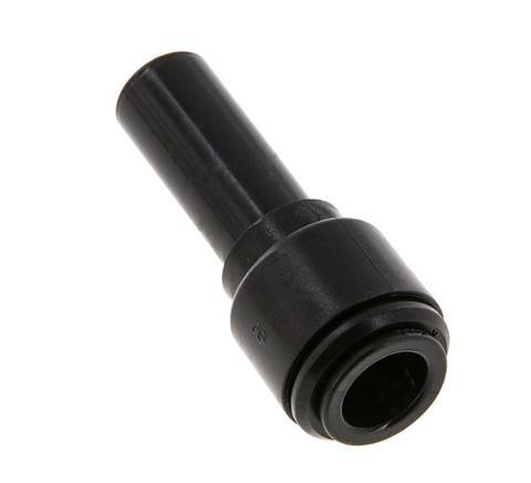 Raccord enfichable 10 mm x 12 mm avec bouchon PA 66 NBR