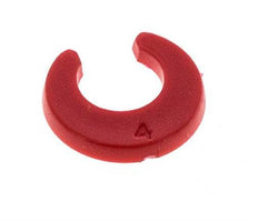 Clip de blocage de pinces de serrage de 4 mm pour raccords instantanés [20 pièces].