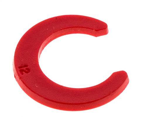 Clip de blocage de pince de serrage 12 mm pour raccords instantanés [20 pièces].