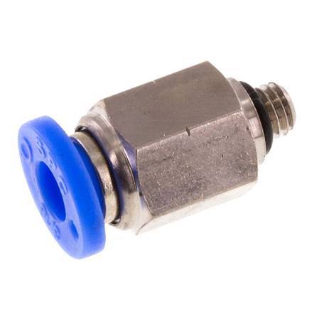 Raccord enfichable 3/16'' x UNF 10-32 Laiton/PBT NBR [5 Pièces]