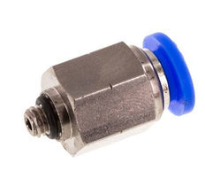 1/4'' x UNF 10-32 Push-in Fitting Brass/PBT NBR [5 Pieces]