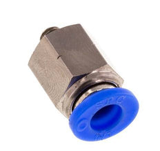 1/4'' x UNF 10-32 Push-in Fitting Brass/PBT NBR [5 Pieces]