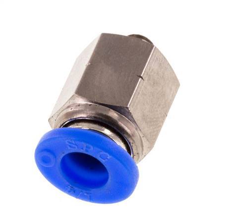 Raccord enfichable 1/4'' x UNF 10-32 en laiton/PBT NBR [5 pièces].