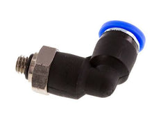 Raccord coudé 90deg 5/32'' x UNF 10-32 Laiton/PBT NBR Rotatif [2 Pièces]