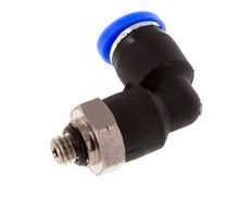 Raccord coudé 90deg 5/32'' x UNF 10-32 Laiton/PBT NBR Rotatif [2 Pièces]