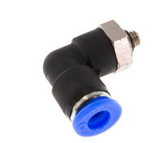 Raccord enfichable coudé 1/4'' x UNF 10-32 90deg Laiton/PBT NBR Rotatif [2 Pièces]