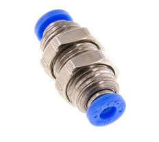 Raccord enfichable 5/32'' Laiton/PBT NBR Bulkhead [2 Pièces]