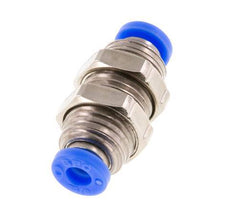 Raccord enfichable 5/32'' Laiton/PBT NBR Bulkhead [2 Pièces]