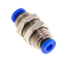 Raccord enfichable 3/16'' en laiton/PBT NBR Bulkhead [2 Pièces].