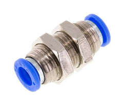 Raccord enfichable 5/16'' en laiton/PBT NBR Bulkhead [2 Pièces].