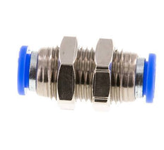Raccord enfichable 5/16'' en laiton/PBT NBR Bulkhead [2 Pièces].