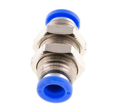 Raccord enfichable 5/16'' en laiton/PBT NBR Bulkhead [2 Pièces].